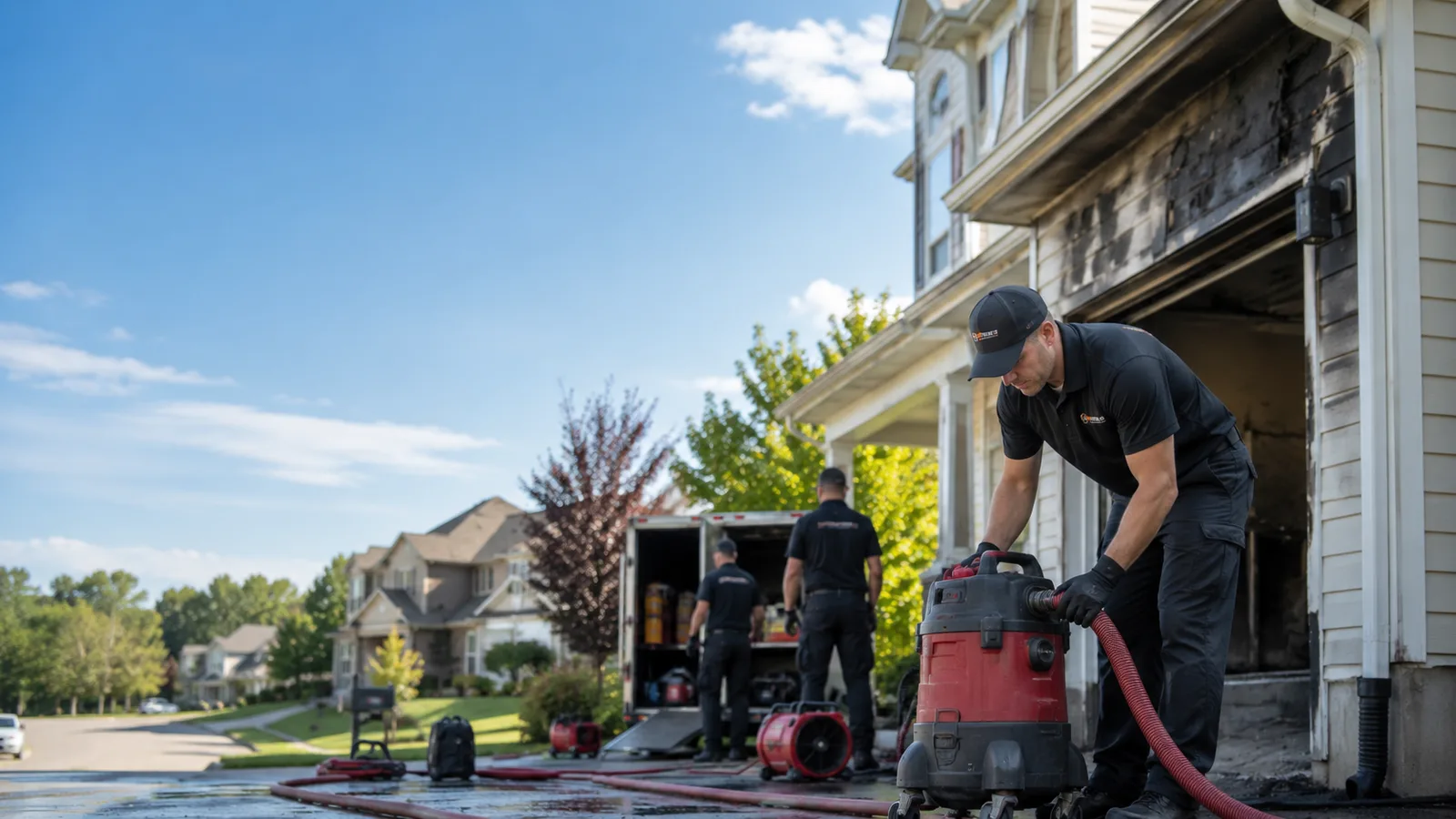 Fire And Smoke Damage Restoration in Katy, TX near me